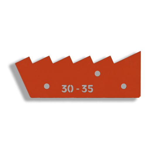 Guide pour lames rhombus pour planches équarries de 30 à 35 mm