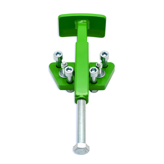 Riemenspanner für Keilriemen an Saegewerken der Modelle WoodMizer LT15, LT20 und LT40 - zum Aufziehen der Keilriemen in der Nut. Tuning fuer das Saegewerk - Tools for Sawmills. 